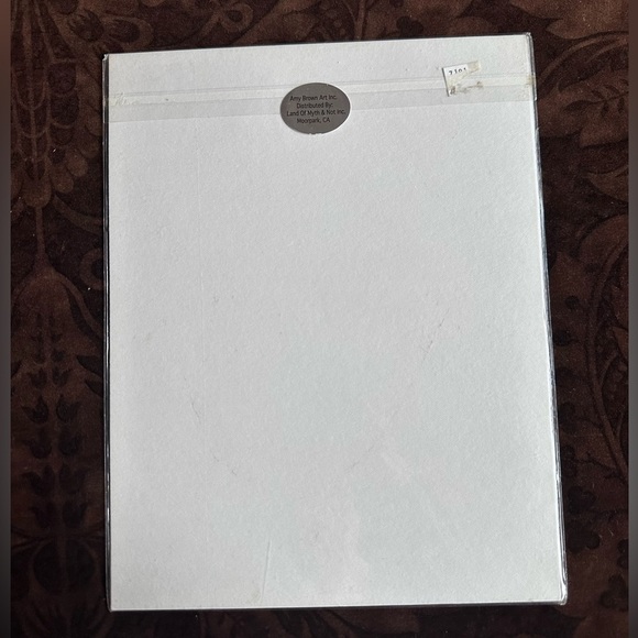 Amy Brown Dark Faery Fairy print original packaging - Picture 4 of 7